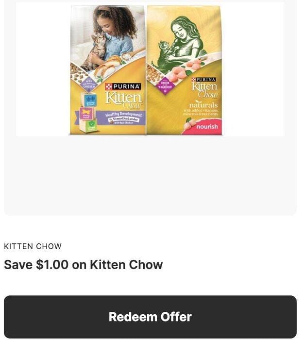 Get Tons of FREE Purina Coupons for Cat and Dog Food ($20 Value) June 4, 2025 Get Tons of FREE Purina Coupons for Cat and Dog Food ($20 Value)
